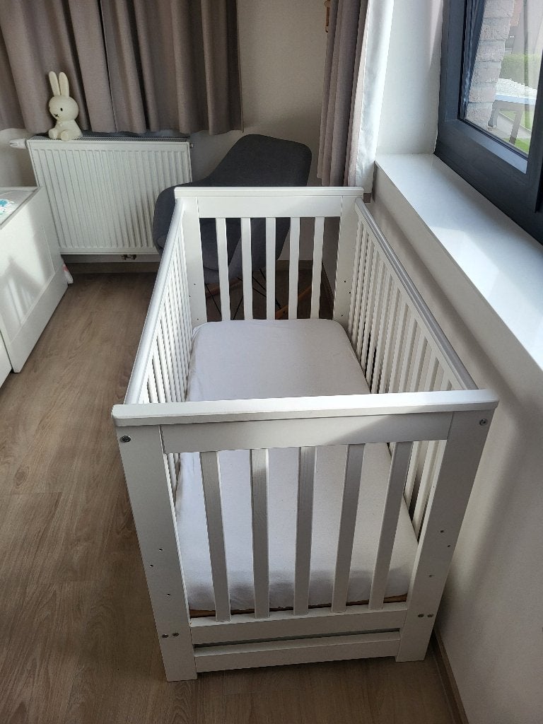 Babybed 120 x 60 cm, Kinderen en Baby's, Babywiegjes en Ledikanten, Ophalen, Gebruikt, Ledikant