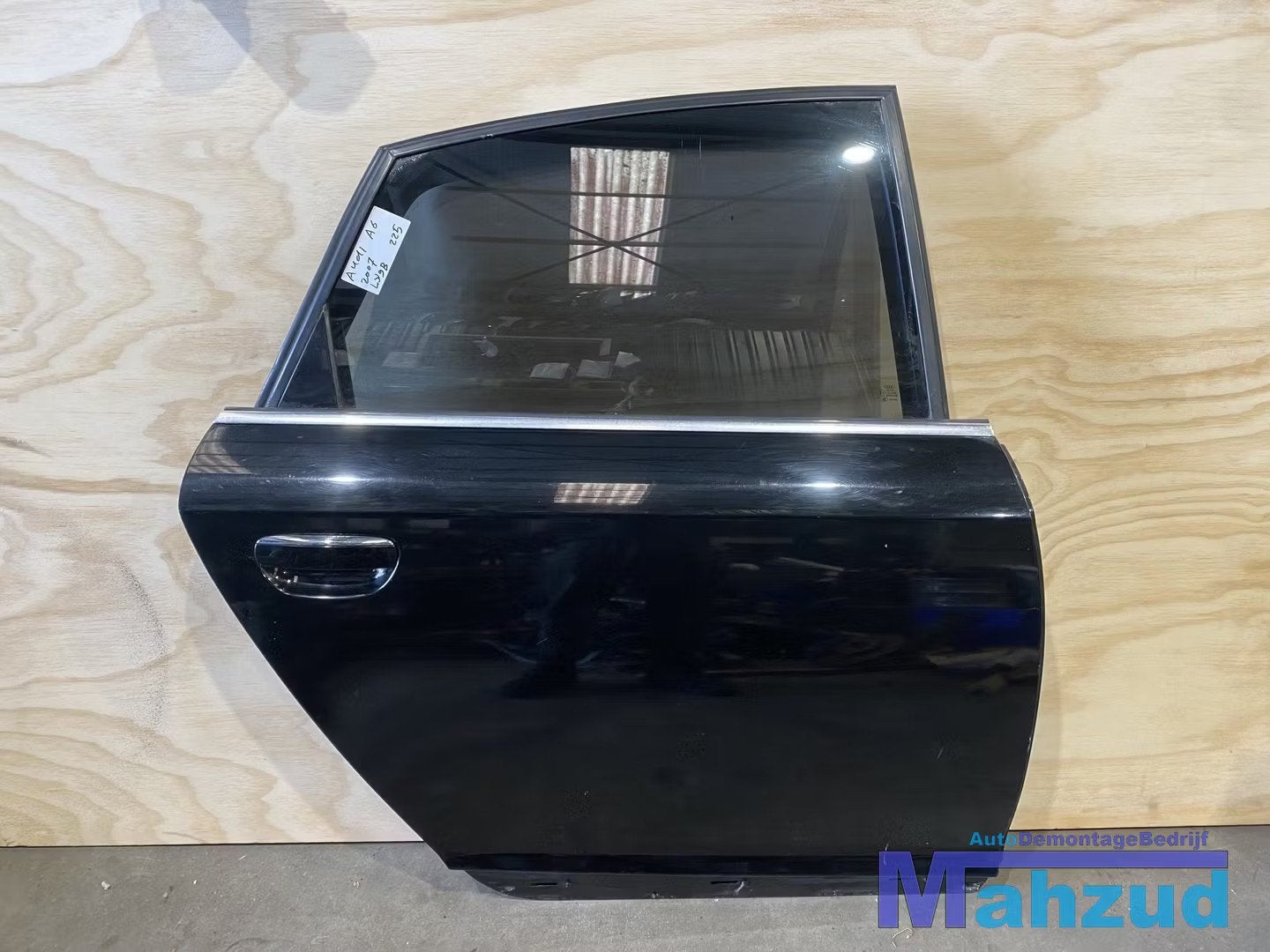 AUDI A6 C6 Zwart LY9B Rechts achter deur portier 04-11, AUDI AG, Auto-Union-Strasse 1
85045  Ingolstadt, DE, Audi, Utilisé