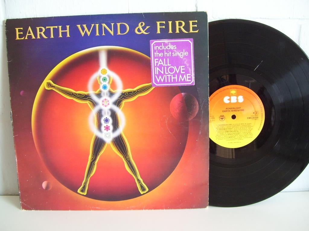 EARTH WIND & FIRE  powerlight, Gebruikt, 1980 - 1989, Ophalen of Verzenden, Soul of Nu Soul