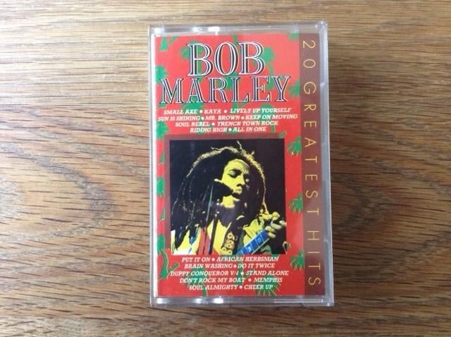 muziekcassette bob marley, Cd's en Dvd's, Cassettebandjes, Ophalen of Verzenden, Overige genres, 1 bandje, Origineel