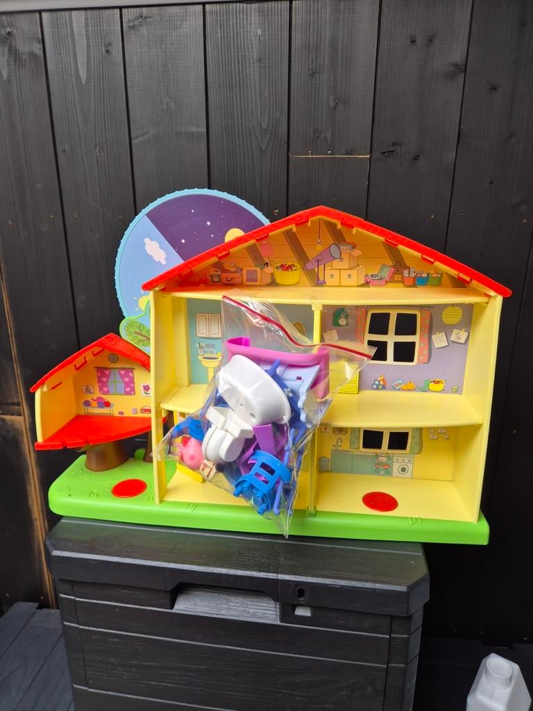 Groot peppa pig speelhuis met licht en muziek, Ophalen