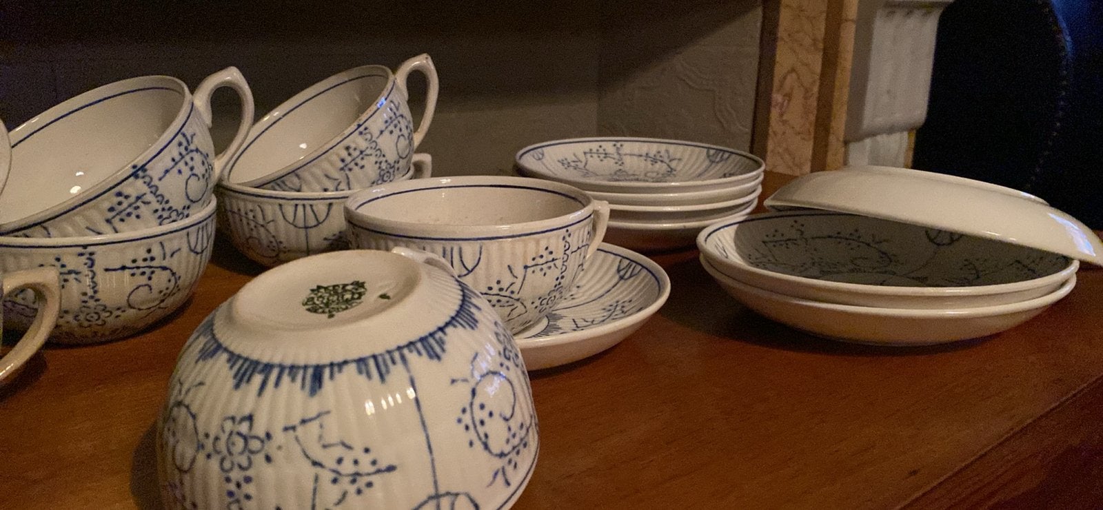 Copenhague Boch servies set, Ophalen of Verzenden