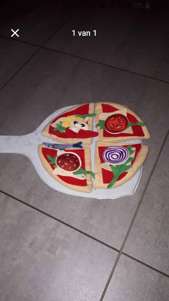 Speelgoed pizza, Enlèvement, Comme neuf