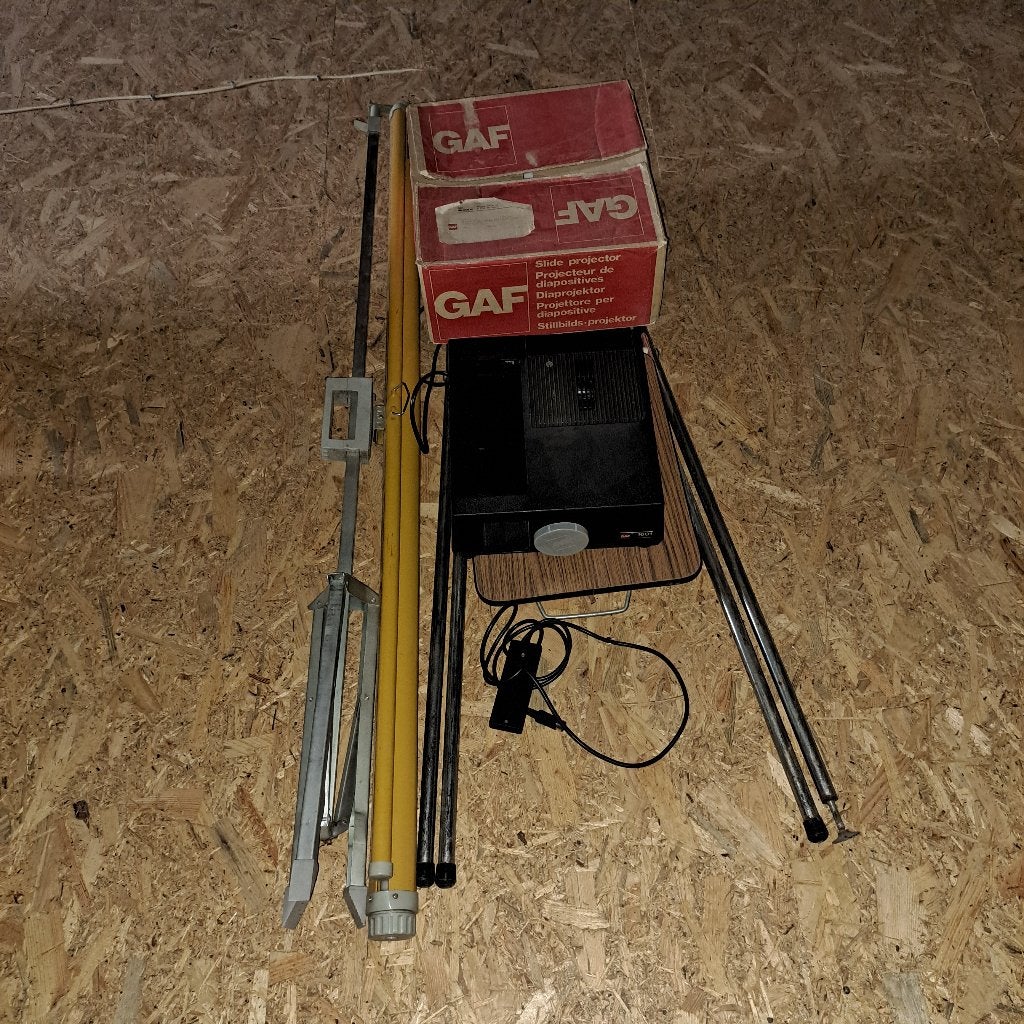 Dia projector, TV, Hi-fi & Vidéo, Enlèvement, Utilisé, Avec écran