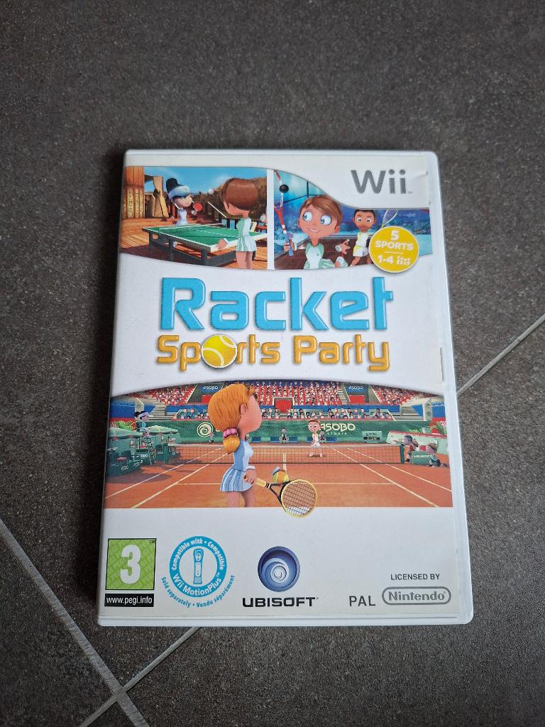 Racket Sports Party voor Wii, Games en Spelcomputers, Gebruikt, Ophalen of Verzenden, Sport, 3 spelers of meer