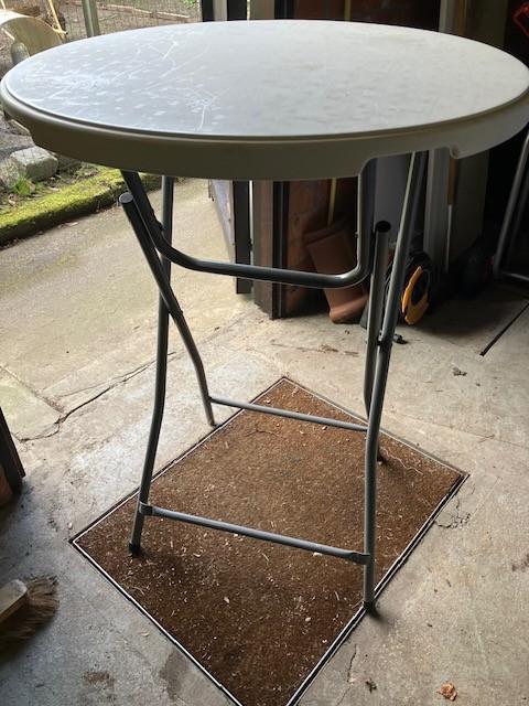 Party tafels, Ophalen, Gebruikt