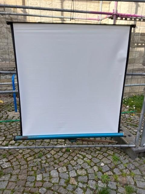 PROJECTEUR DE DIAPOSITIVES À ÉCRAN DE 140 CM DE LARGE, TV, Hi-fi & Vidéo, Enlèvement ou Envoi, Utilisé, Avec écran