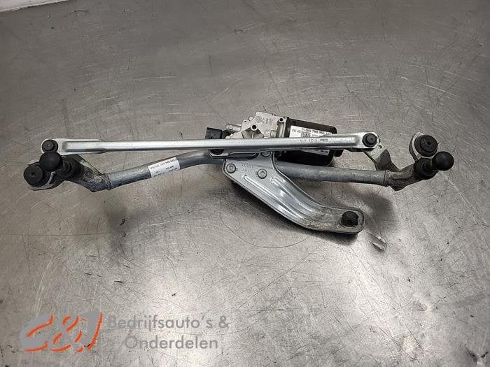Ruitenwismotor + Mechaniek van een Volkswagen Caddy, Gebruikt, -, Volkswagen, -