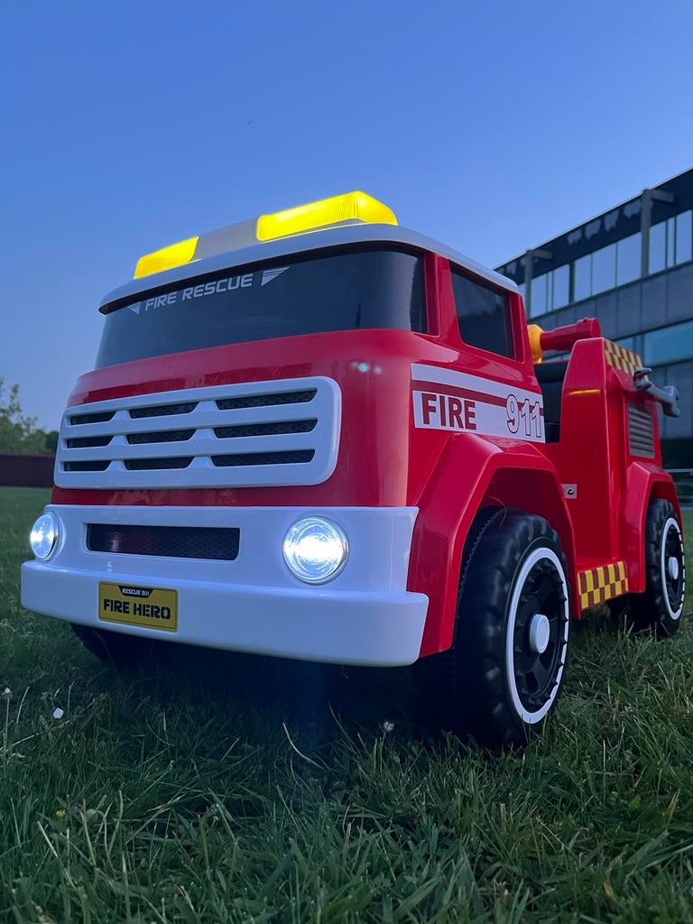 Elektrische kinderauto - Brandweerwagen, Ophalen of Verzenden, Nieuw