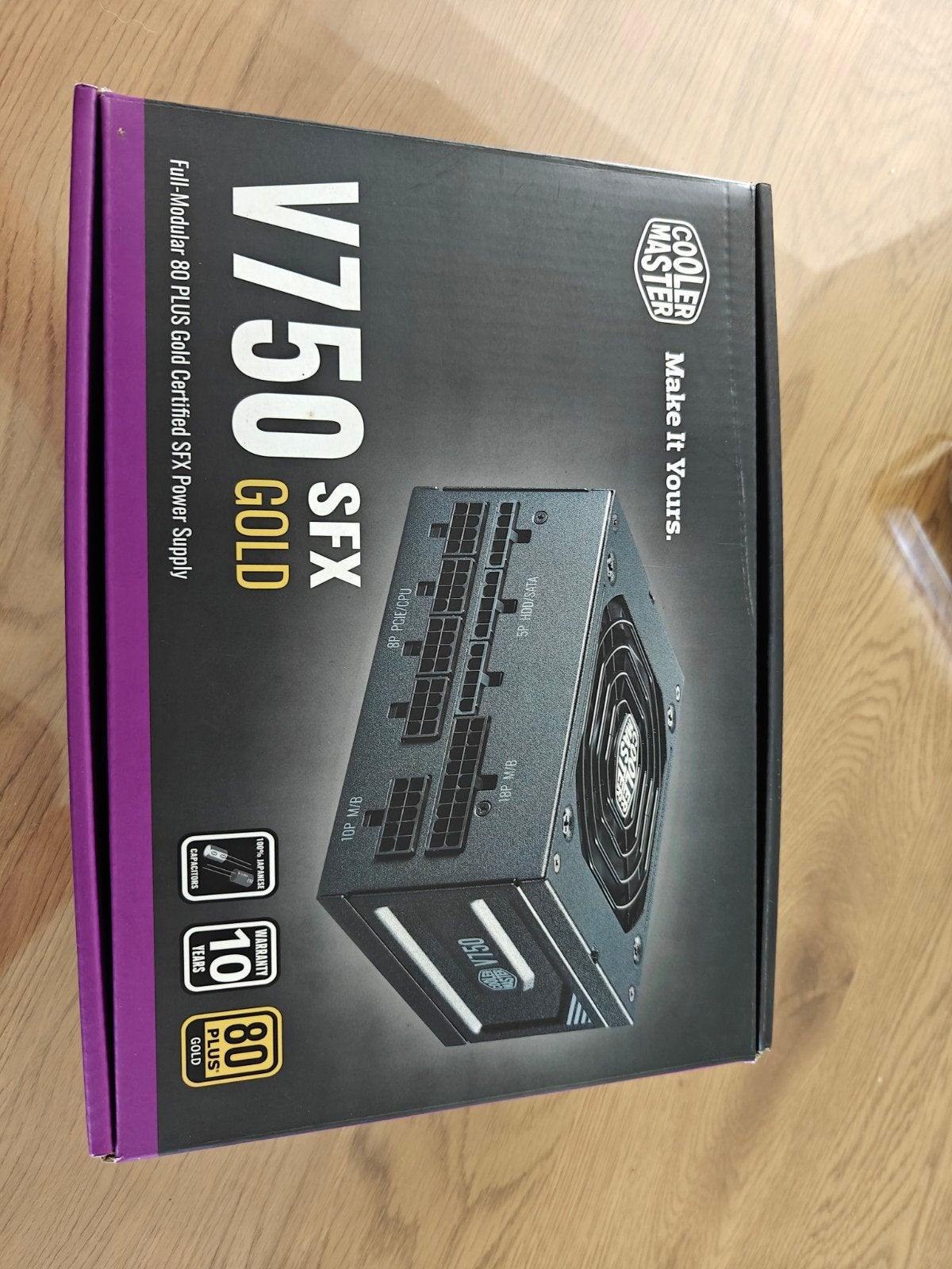 Cooler Master V750 SFX doré, Enlèvement, Comme neuf