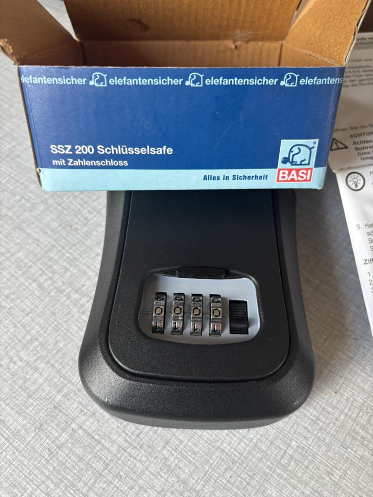 Sleutel kluisje cijfer code, nieuw, Ophalen, Zo goed als nieuw