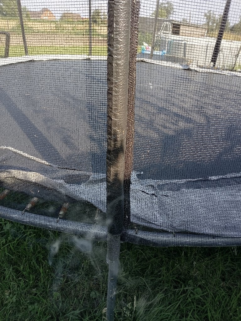 Trampoline, Kinderen en Baby's, Speelgoed | Buiten | Trampolines, Gebruikt, Ophalen