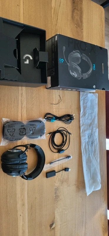 Logitech Pro X, Enlèvement ou Envoi, Casque gamer, Logitech, Utilisé