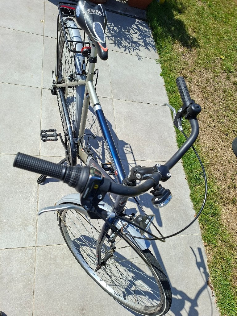 Station fiets /studentenfiets, Gebruikt, Velgrem, Versnellingen, 49 tot 53 cm