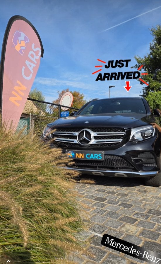 Mercedes GLC220d 4Matic ///AMG-Line + Garantie, Auto's, Automaat, 4 cilinders, Zwart, GLC