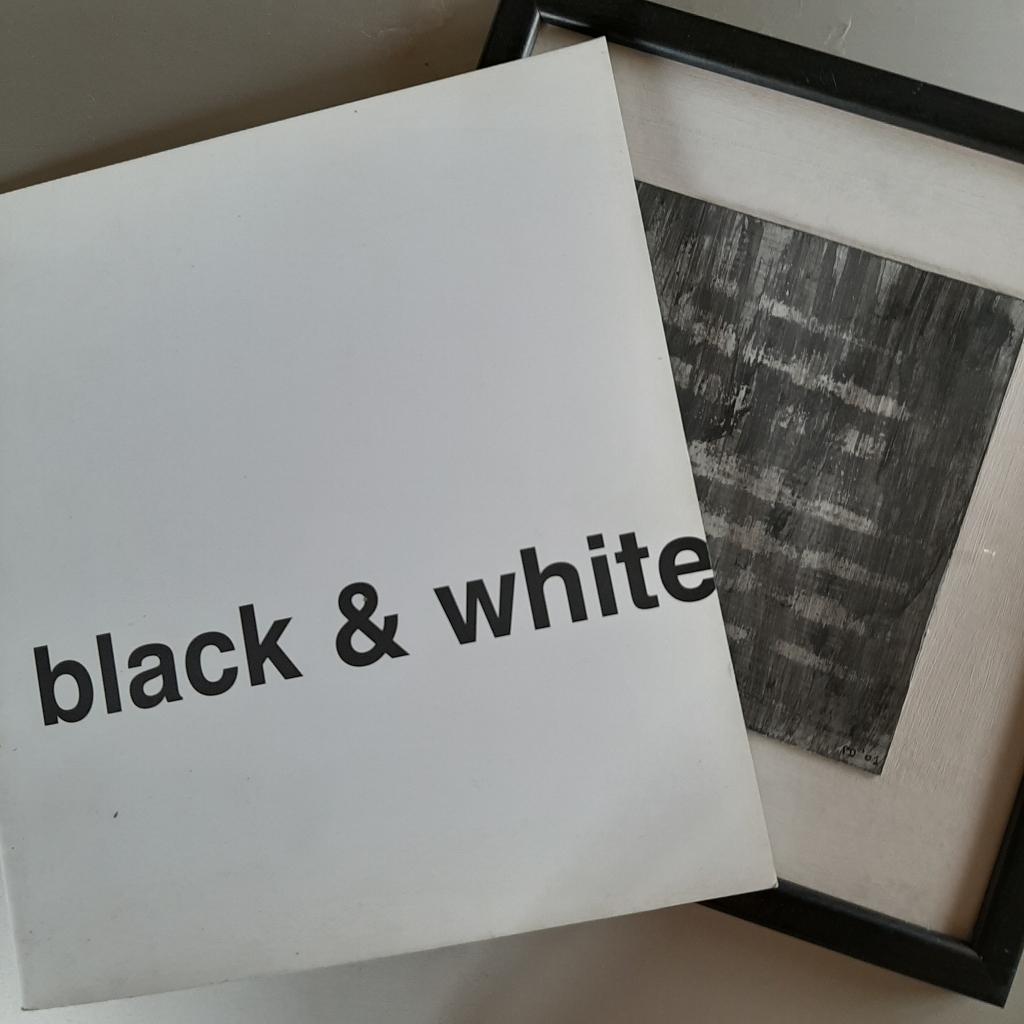 black & white, Boeken, Kunst en Cultuur | Beeldend, Zo goed als nieuw, Schilder- en Tekenkunst, Verzenden