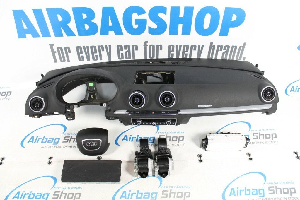 Airbag set - Dashboard 4 sp. Quattro Audi A3 8V (2012-2020), Gebruikt, Ophalen of Verzenden