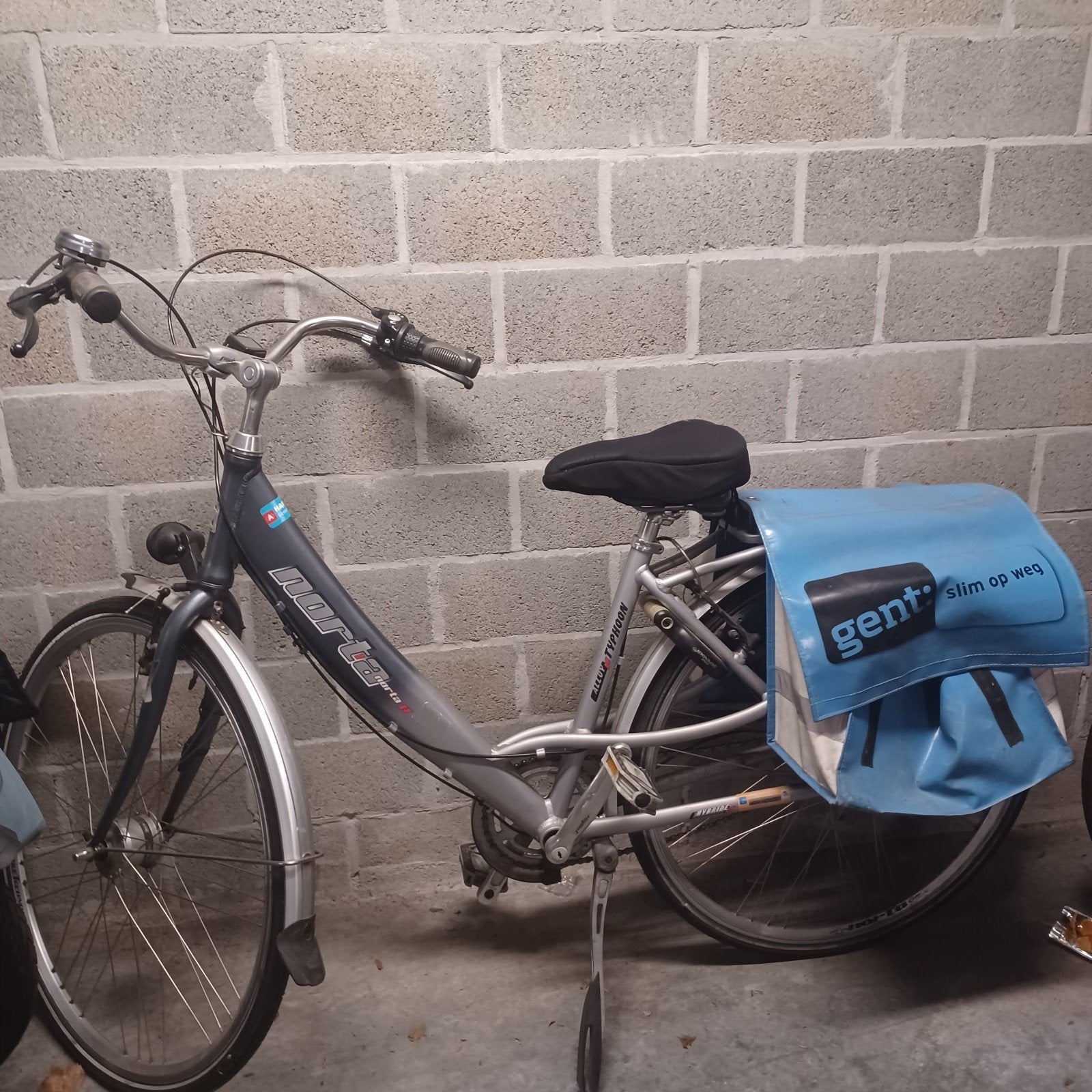 norta damesfiets, Enlèvement