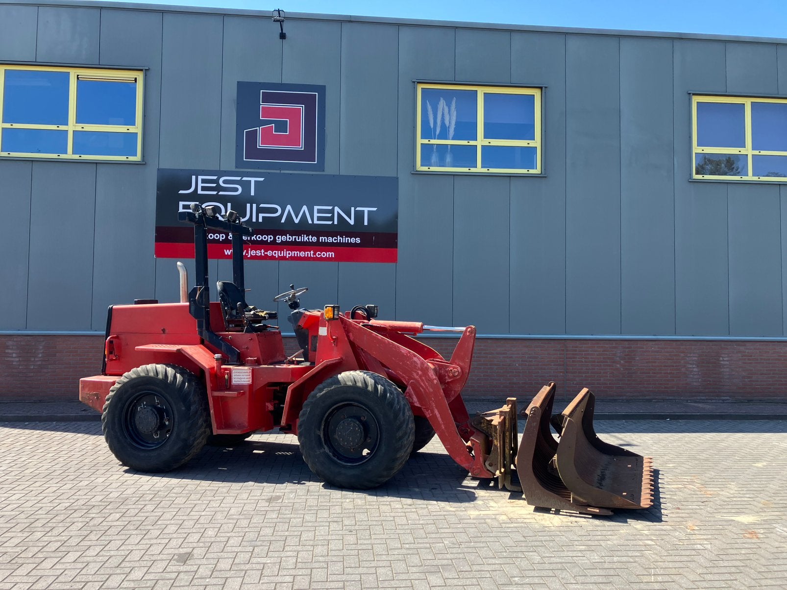Venirie shovel 5 ton, Ophalen, Wiellader of Shovel