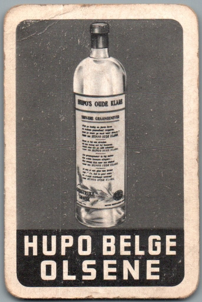 speelkaart - LK15599 - Hupo Belge, Verzamelen, Speelkaarten, Jokers en Kwartetten, Verzenden, Gebruikt, Speelkaart(en)