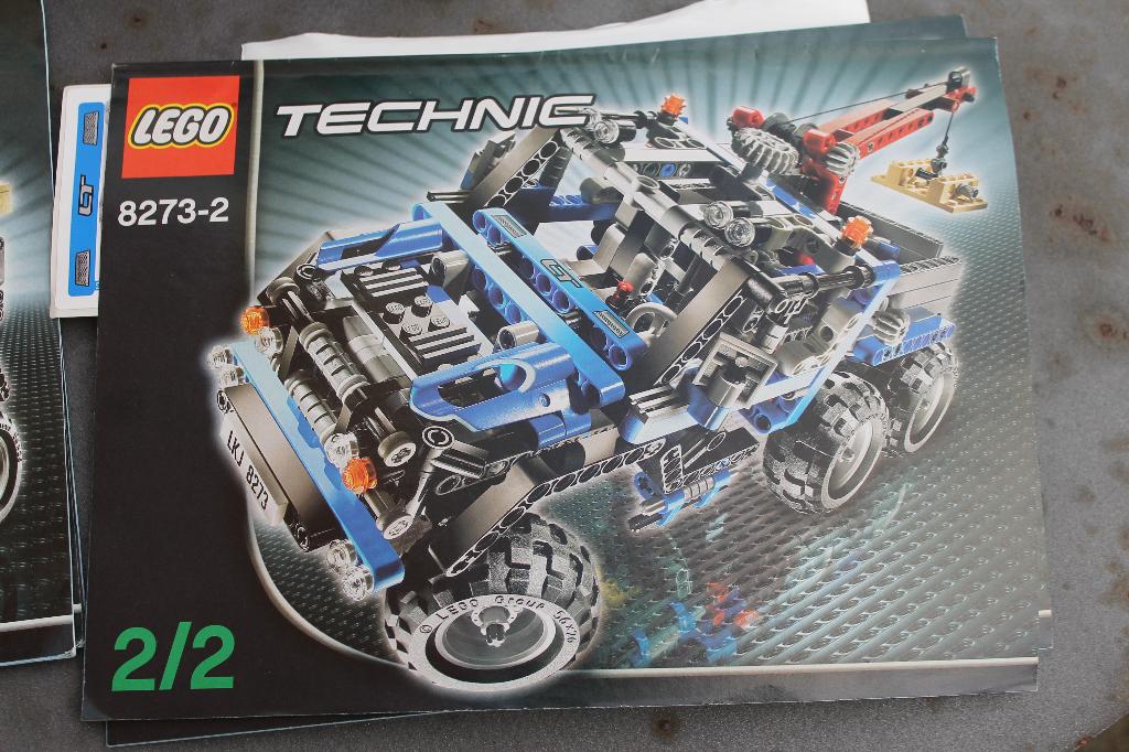 Camion tout-terrain LEGO 8273 Technic (2 en 1) + feuille d'a, Enlèvement ou Envoi, Lego, Ensemble complet, Comme neuf