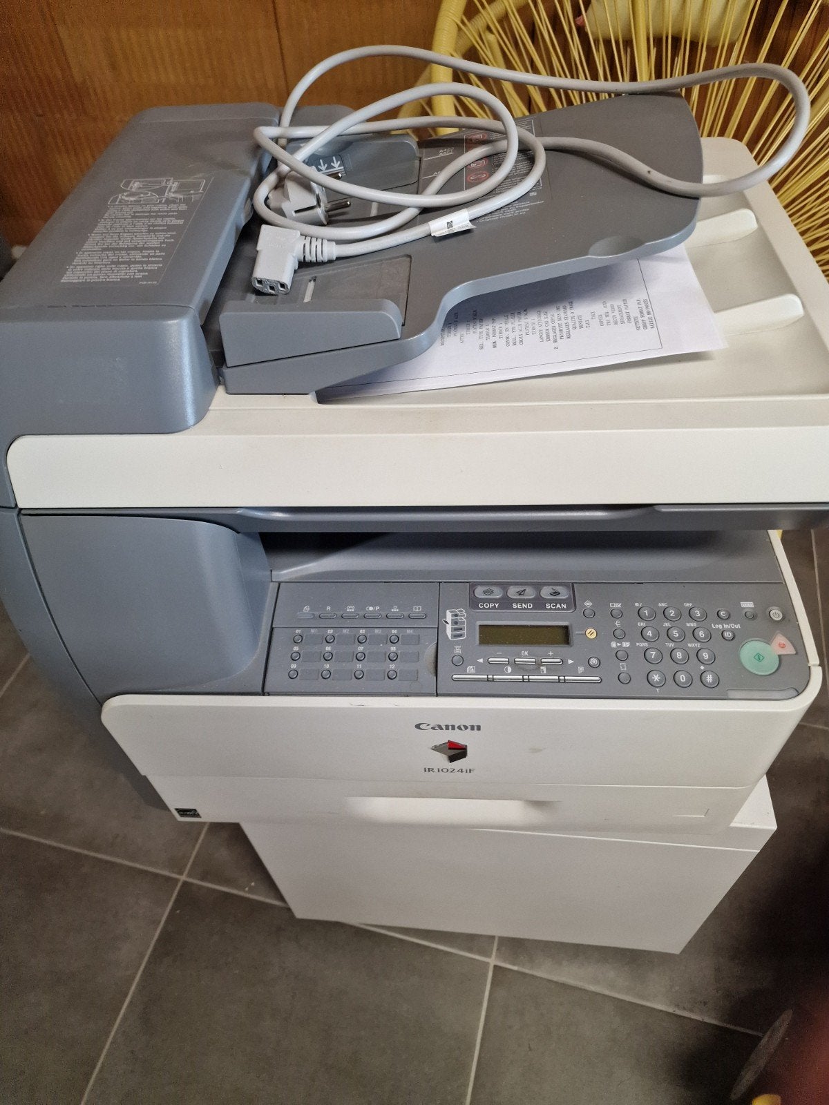 canon ir1024iF, Informatique & Logiciels, Enlèvement, Photocopieuse