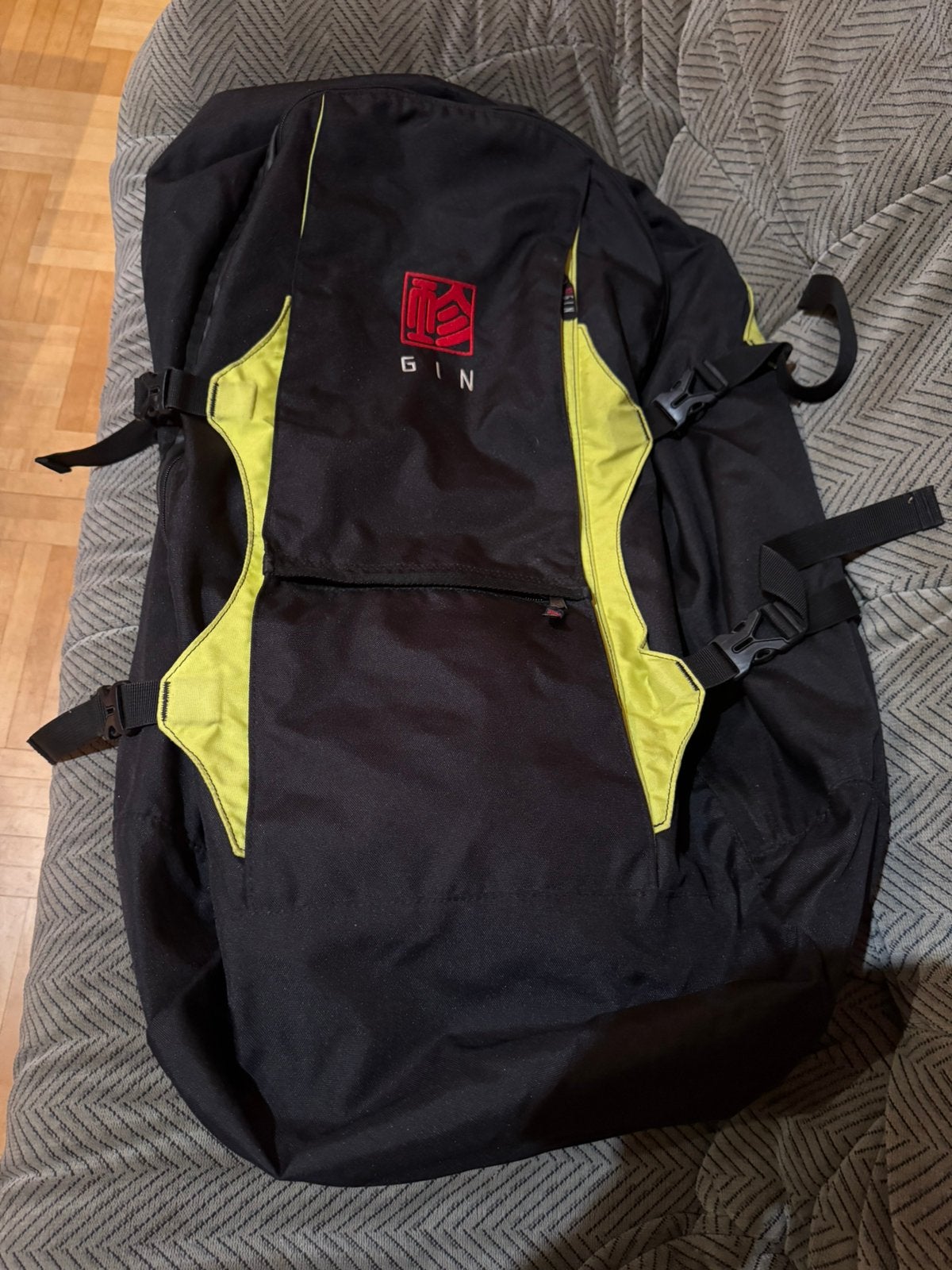 Paramotor, Ophalen, Gebruikt