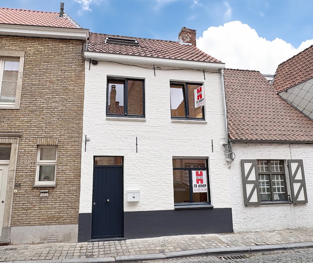 INSTAPKLARE, gerenoveerde woning in hartje Brugge, Immo, Maisons à vendre, Brugge, Bruges, Jusqu'à 200 m², 2 pièces