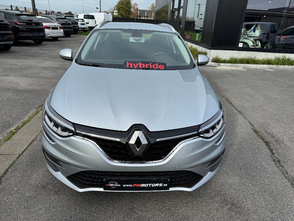 Renault Megane break 1.6 E tech plug in hybride 1st eig boek, Autos, Ordinateur de bord, Argent ou Gris, Achat, Entreprise