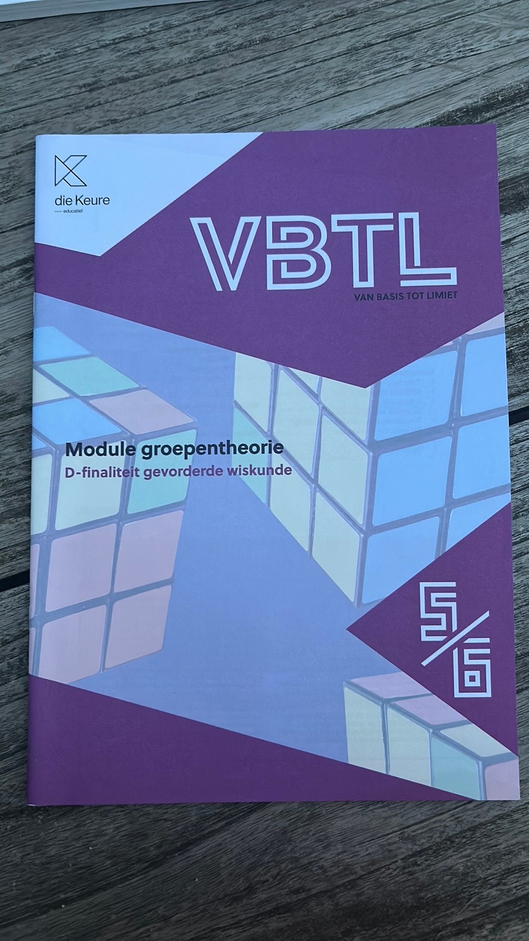 VBTL 5/6 - module Groepentheorie, Boeken, Ophalen, Nieuw, ASO, Wiskunde A