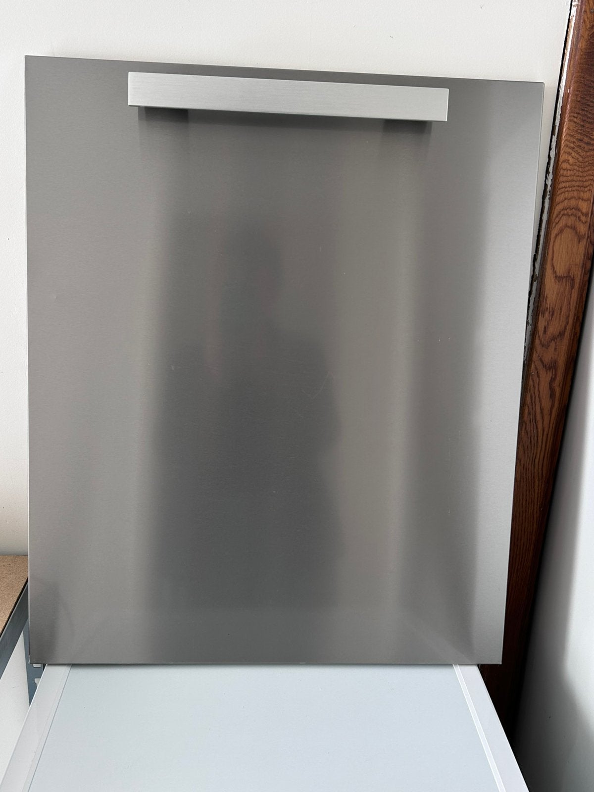 Panneau avant en acier inoxydable pour lave-vaisselle., Enlèvement, Utilisé, Encastré