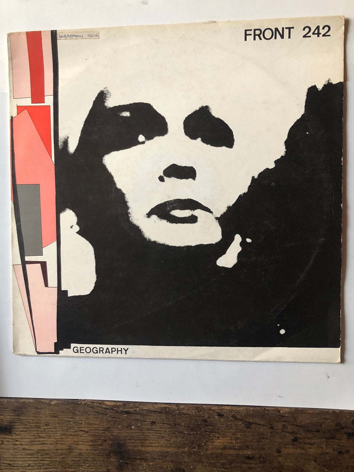 Front 242 : géographie (Belpop ; 1983), CD & DVD, Envoi, Comme neuf