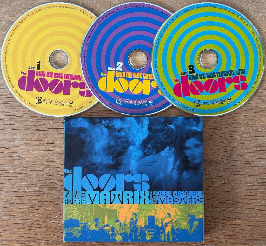 DOORS - Live At The Matrix 1967: The Original Masters ( 3CD), Cd's en Dvd's, Cd's | Rock, Zo goed als nieuw, Poprock, Verzenden