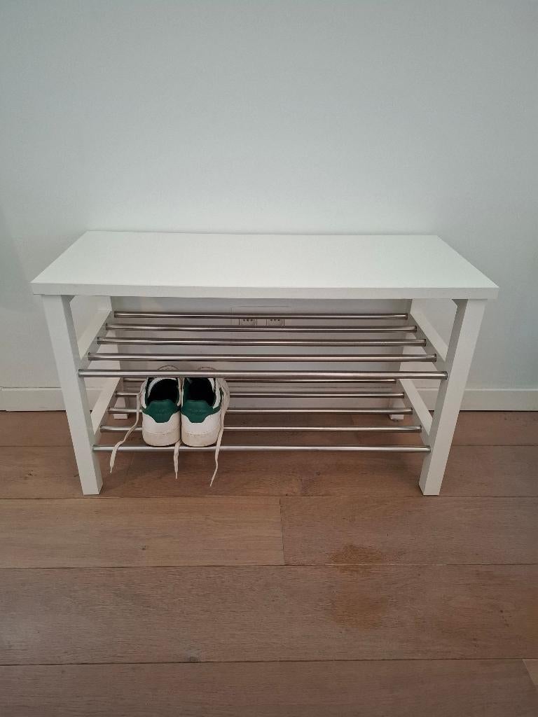 Wit schoenenrek Ikea, Ophalen, Gebruikt