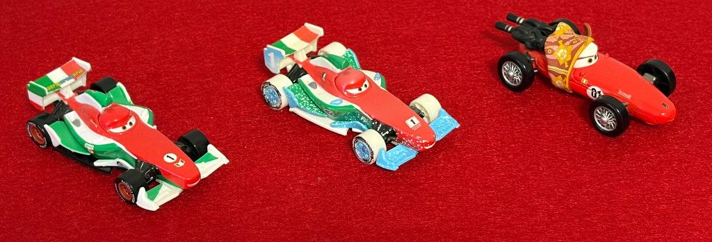 DISNEY CARS Série Francesco Bernoulli Die Cast 1:55, Enlèvement ou Envoi, Comme neuf, Voiture