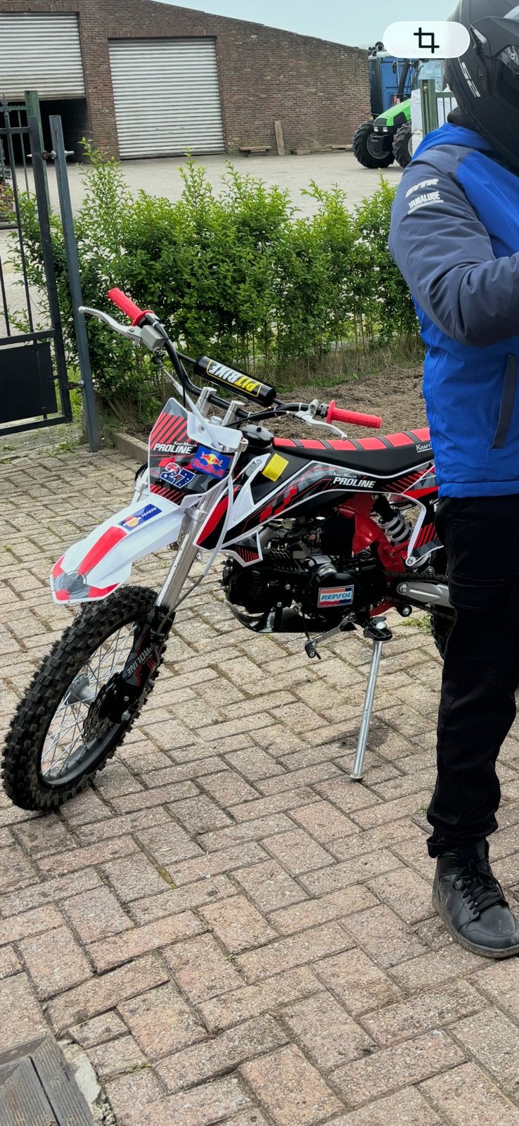 140 cc, Vélos & Vélomoteurs, Mini Bikes, Midi Bikes & Pit Bikes, Enlèvement, Comme neuf, Pit Bike