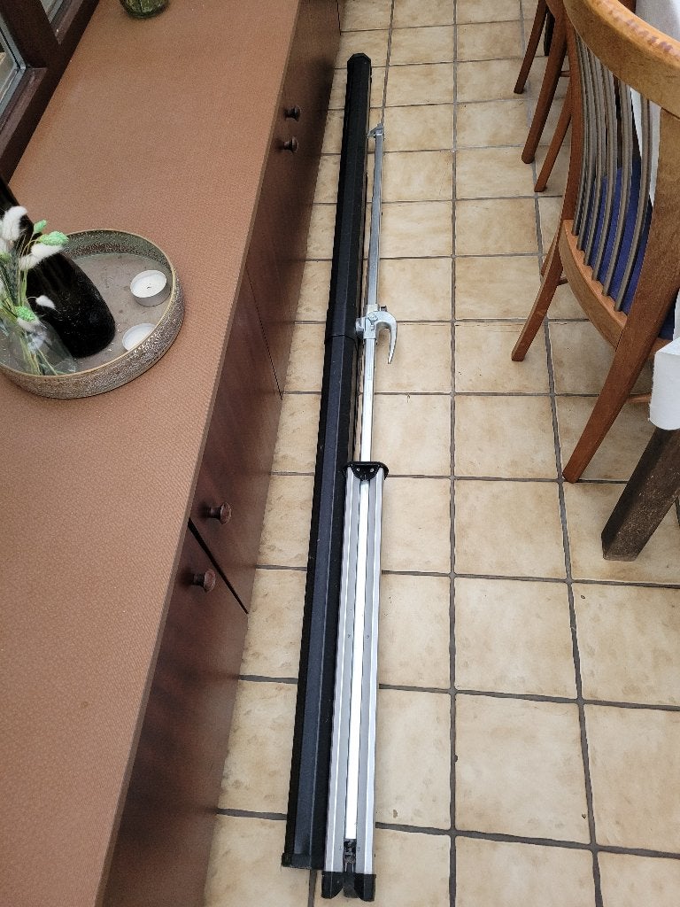 Projector en scherm van 2 meter breed, Audio, Tv en Foto, Ophalen, Zo goed als nieuw, Met scherm