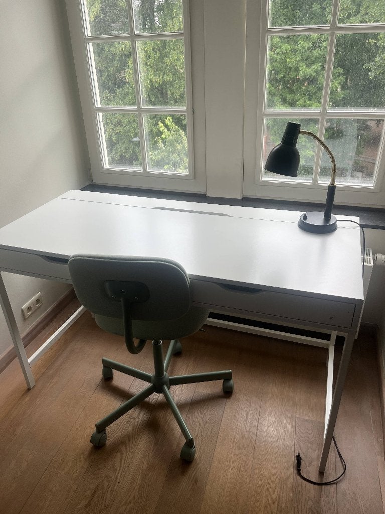 Lot Bureau Chaise Lampe Ikea, Enlèvement, Utilisé