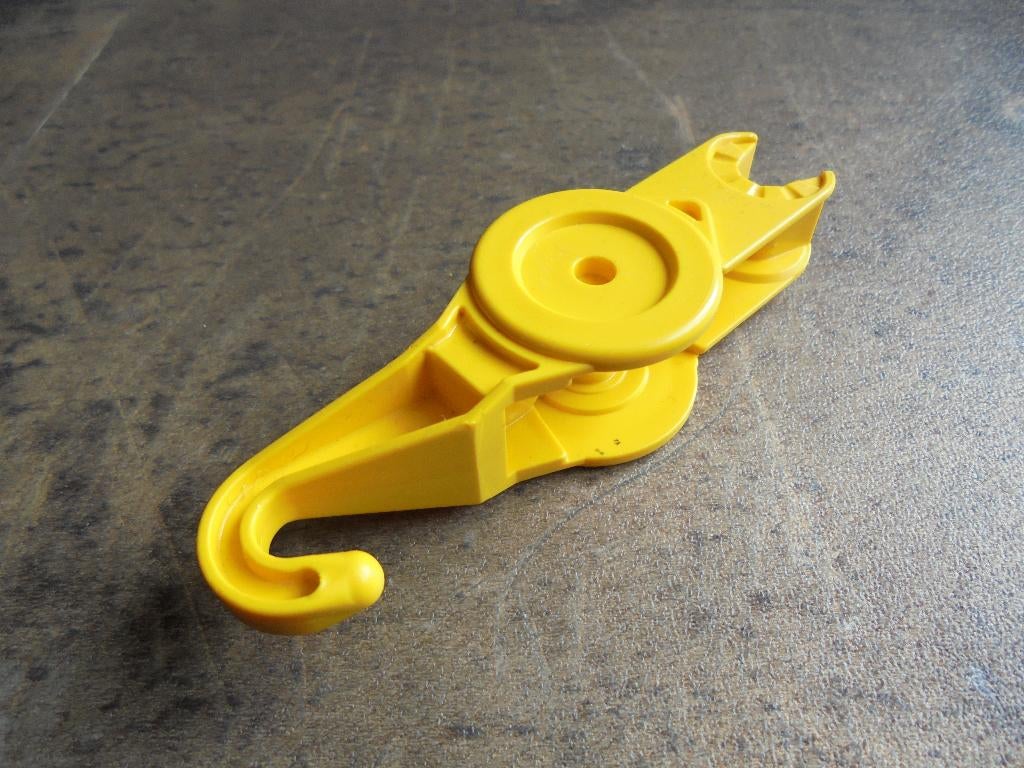Lego Duplo Toolo Arm with Fake Pulley & Hook (zie foto's), Enlèvement ou Envoi, Utilisé, Briques en vrac, Duplo