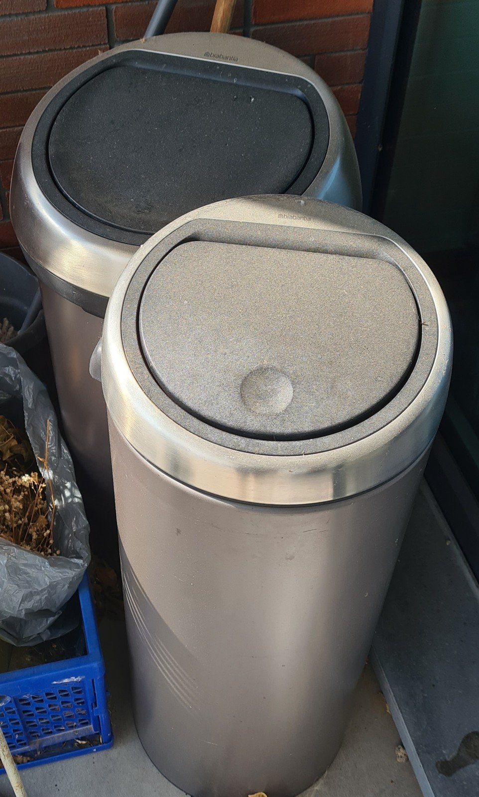 Poubelle Touch bin de Brabantia, Enlèvement, Comme neuf