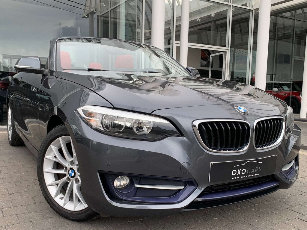 BMW 2 Serie 218 i Cabriolet 136CV / Sportline / Cuir Sport B, Auto's, BMW, 4 zetels, Gebruikt, Euro 6, 136 pk