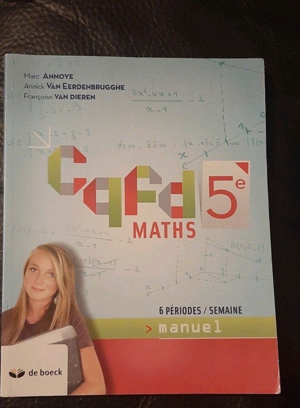 cqfd maths 5e, Livres, Livres scolaires, Enlèvement ou Envoi