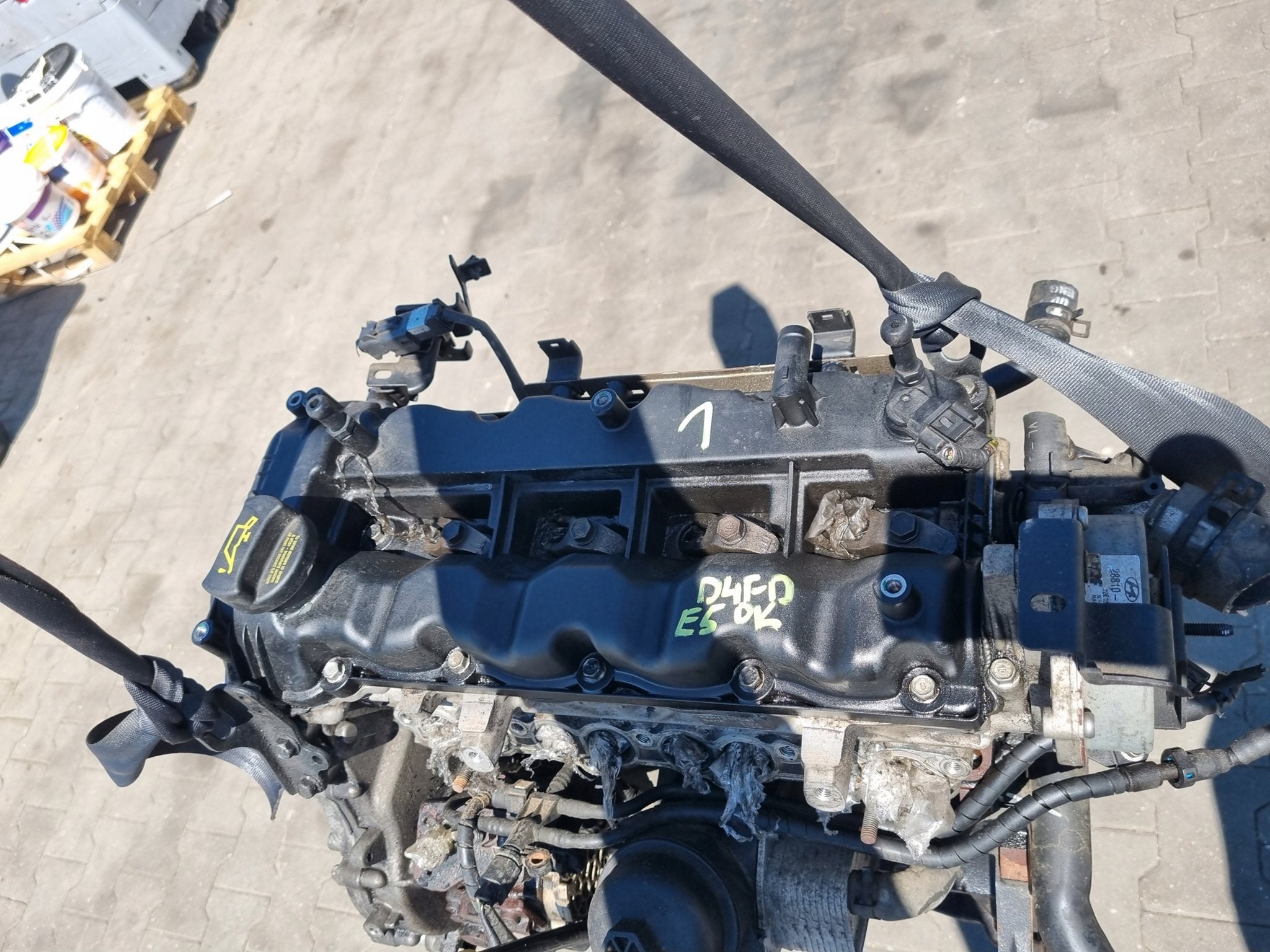 Moteur D4FD Nu CARENS SPORTAGE ix35 KIA HYUNDAI OPTIMA, Envoi, Utilisé, Daihatsu