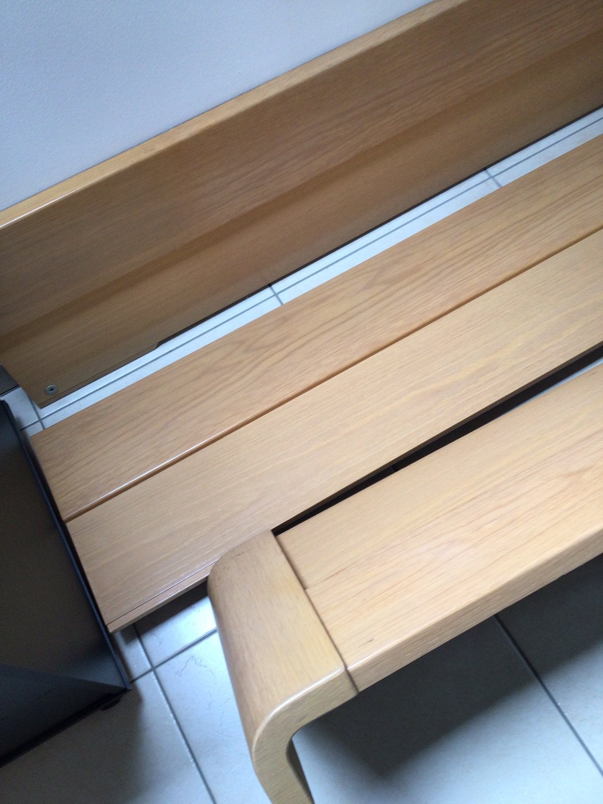 Houten planken afkomstig van bed ., Ophalen, Gebruikt