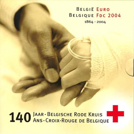 BU-set België 2004 Rode Kruis, Ophalen of Verzenden, België