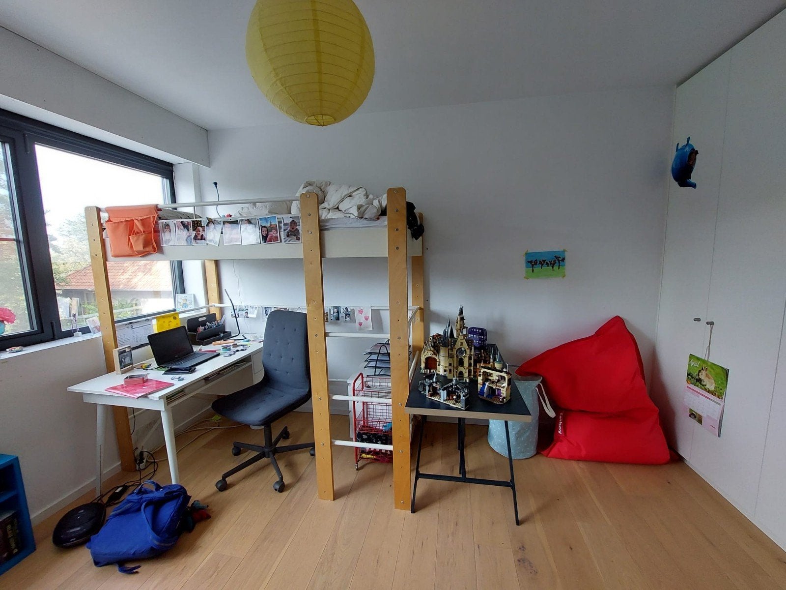 Ikea bed LO, Huis en Inrichting, Ophalen, Gebruikt, 90 cm, Eenpersoons