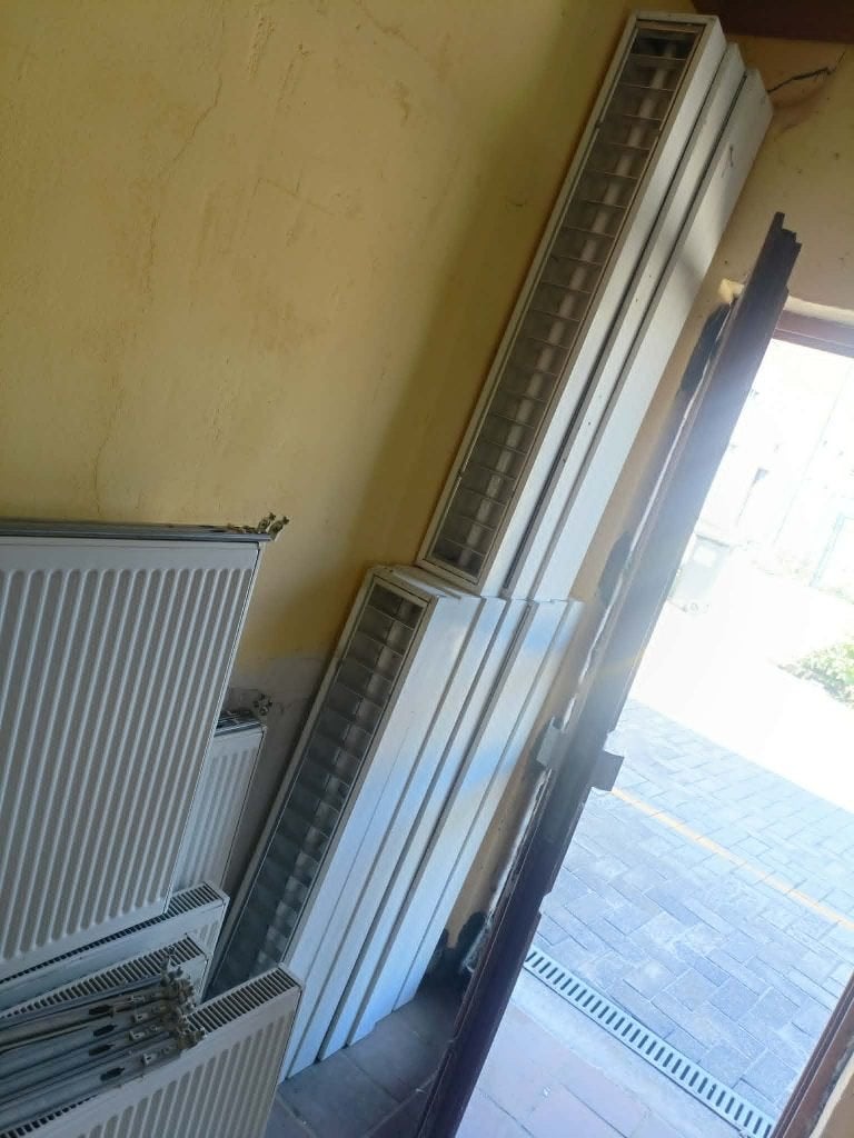 lampe magasin lot de 11 pour 50€, Maison & Meubles, Blanc, Industriel, Métal, Enlèvement