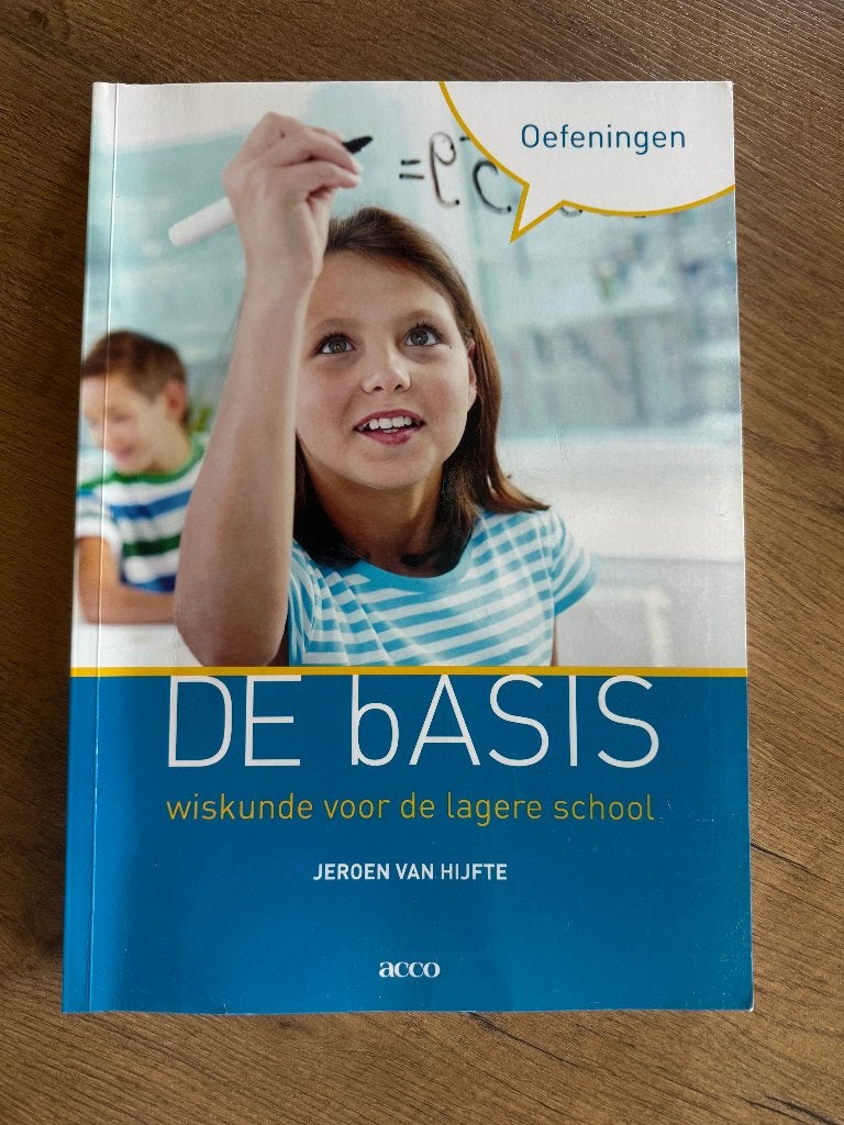 Wiskunde voor de lagere school / De Basis (oef.) - ACCO, Gelezen, ASO, Wiskunde A, Acco