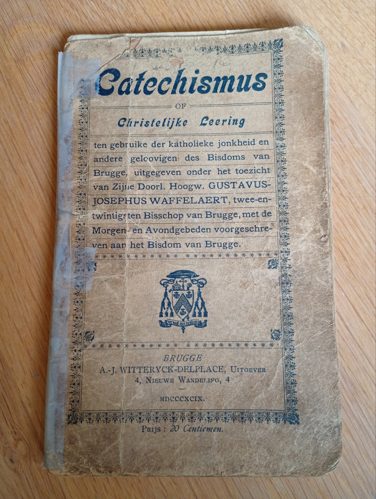 Catechismus of Christelijke Leering – Bisdom Brugge, Ophalen