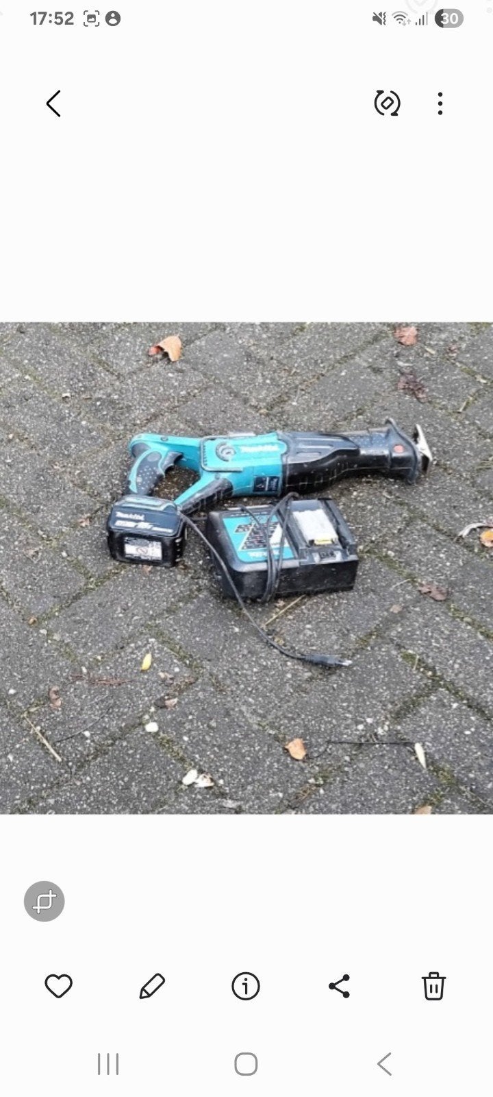 makita zaagmachin, Auto diversen, Ophalen